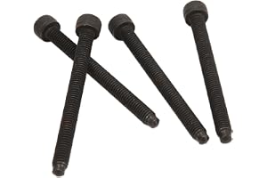Injector Bolt Set Direct Replacement for Convertible 2008-2009 Turbo Engine, OE 038103385A, 4pcs, Iron