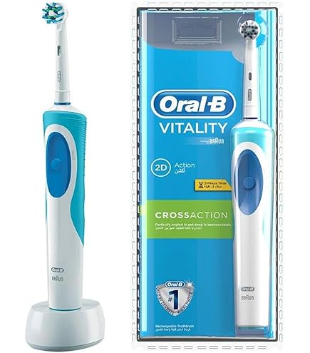 Oral B Braun D12013 220 Volts Vitality Dual Clean Rechargeable