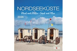 Nordseeküste Postkartenkalender 2026 - Wind und Wellen - Sand und Meer: Kalender im Postkartenformat. Tischkalender mit schönen Nordsee-Fotos zum Aufstellen oder Aufhängen. (Postkartenkalender Eiland)