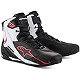 Alpinestars Faster-4 Motorcycle Shoes, Lightweight & Breathable, Seamless Knitted Construction & Advanced Protection