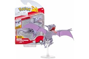 POKÉMON Wybór figurek Pokemon Battle Feature, ruchoma figurka Deluxe Action, figurka: Aerodactyl