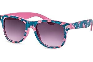 PRIMETTA Coole Kinder-Sonnenbrille/Farbenfrohe Sonnenbrille für Mädchen & Jungen/100% UV-Schutz