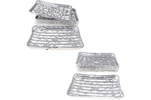 Fenteer Barquette Plateau BBQ Accessoire Cuisine Moules Jetable Casseroles à Papier Aluminium