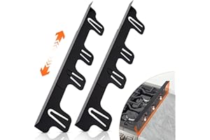 Stove Gap Covers, Novelfun 2 Pack Gap Covers Stainless Steel 13.8" to 27.5" Adjustable Length for Stove Oven Kitchen Countertop Side Protect Cover Sealing Spills