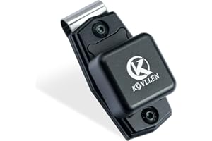 KONLLEN Uchwyt na kredę, magnetyczny klips ze stopu aluminium, uchwyt na kredę do bilarda, bilarda, snookera, akcesoria bilardowe (czarny)