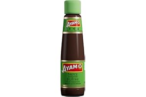 AYAM, Sauce Aromatisée Huître - Végétarienne, Certifiée Sans Gluten, Sans OGM, Sans MSG - 210ml