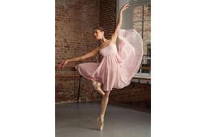 Capezio Damen Camisole Empire Kleid Tanzkleider für Erwachsene (1er Pack)