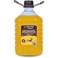 HAYYAN 100% Pure Unrefined Cold/Wood Pressed Virgin Groundnut Peanut Oil 3 Liter - for Cooking (Chekku/Kacchi Ghani)