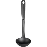GastroMax Soup Ladle 27cm Black Nylon BPA Free Non Stick Cookware Safe