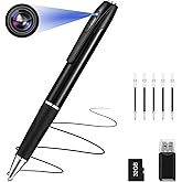 FINSUI Hidden Spy Cameras Mini HD 1080P 32GB Nanny Camera Pen Audio Video Recorder with Motion Detection for Business Meeting