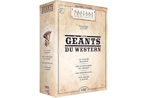 Randolph Scott : Les géants du Western-Coffret 4 Films : La Vallée maudite + Les Aventuriers du désert + Les Desperados + Ton Heure a sonné