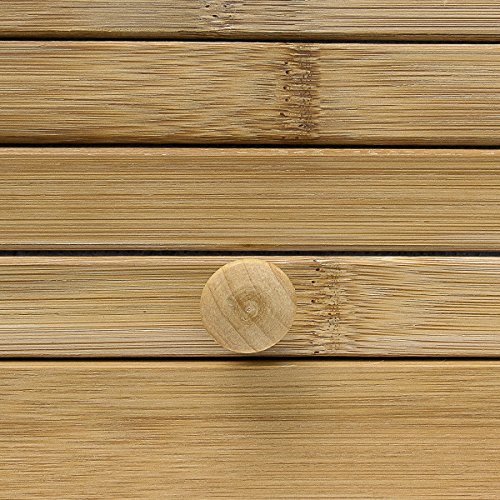 Relaxdays Bambus Brotbox mit Rolling Deckel, braun, mittlere Holz Ton - 5