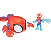 Marvel Spidey and his Amazing Friends Su Ağları &Ouml;r&uuml;mcek Yenge&ccedil; Denizaltı Oyuncak