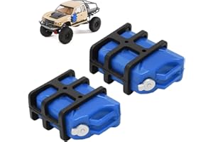 Agatige 1 Paire Réservoir de Carburant Simulé de Voiture RC, Mini Bidon D'huile pour Voiture RC Décoration Voiture Chenilles RC 1/8 1/10 Mini Réservoir Carburant Voiture Télécommandée