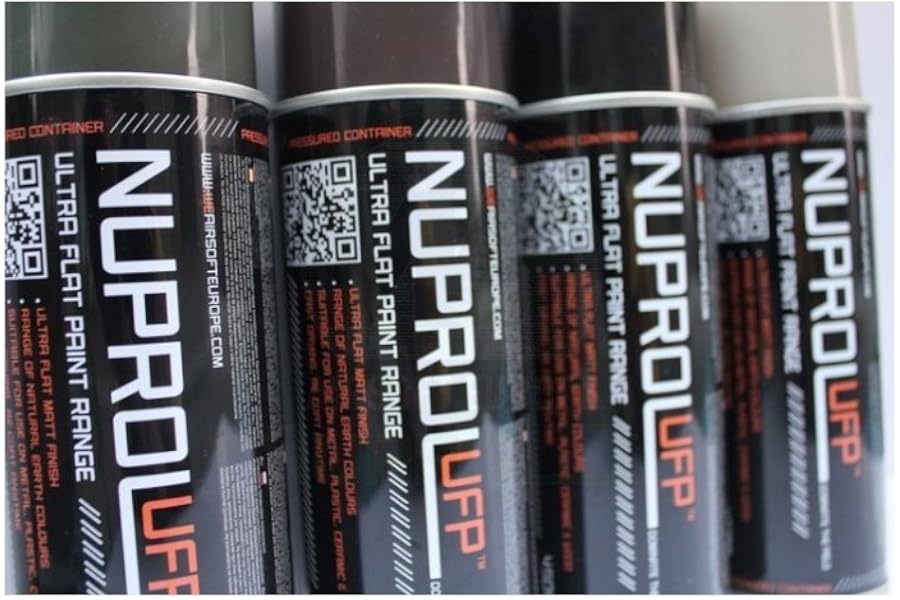 WE Airsoft Europe Nuprol UFP Flat Brown Paint