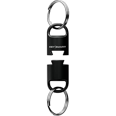 KeySmart MagConnect Pro Schwarz Schlüsselhalter KeySmart MagConnect Pro – Mit Schnellverbindung In Schwarz Magnetischer Schlüsselring