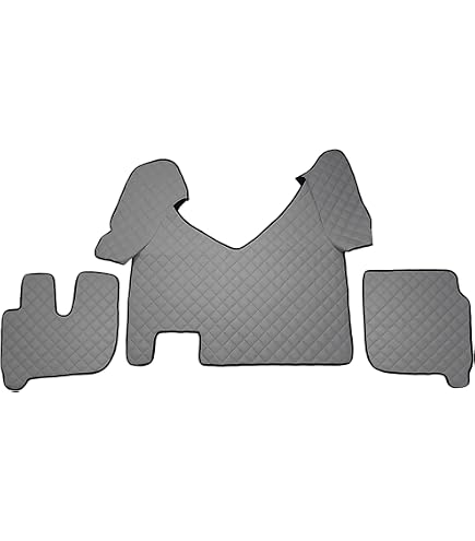 Tappetino Eco Pelle Beige per Stralis Hi-Way Camion 2014+ Automatico Guida a Sinistra