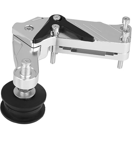 Ajustador De Cadena De Motocicleta Tensor De Cadena Ajustador Automático Ajustador De Tensor De Cadena Modificado De Aluminio Rojo Para ATV Off-Road Vehículo Dirt Bike (Rojo)(negro