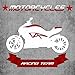 Produktbild 1art1 85711 Motorräder - Racing Team Poster Kunstdruck 40 x 40 cm