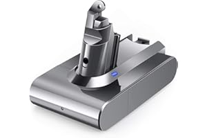 BAKTH 4000mAh 21.6V Li-Ionen Ersatzakku für Dyson V6 DC58 DC59 DC61 DC62 DC72 DC74 Animal SV03 SV04 SV05 SV06 SV07 SV09 595 650 770 880 Staubsauger