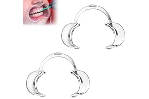 JATIPY Dental Mouth Opener Kit – 2-Piece C-Shaped Retractor for Comfortable Teeth Whitening & Dental Care, Easy to Clean