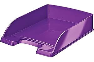 Leitz Bandeja portadocumentos WOW, A4, Púrpura metalizado, 52263062