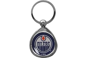 Siskiyou Sports NHL Fan Shop Edmonton Oilers Chrom-Schlüsselanhänger, Einheitsgröße, Teamfarben