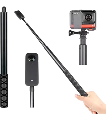 Für insta360 unsichtbarer Selfie Stick 290cm Kohle faser verlängerter