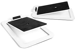 Kanto S4W Desktop Speaker Stands Midsize White