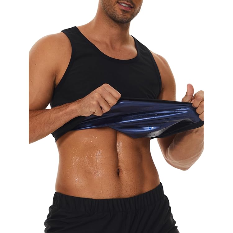 Débardeur De Sudation Pour Homme - Body Shaper - Noir - Sport