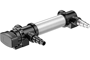 BluGarda BluClear 36W - UV-c Stérilisateur de Bassin, Clarificateur, Lampe Rayons UV-c, pour etang/Bassin, Anti-algues, Purificateur d'algues, UV-c Filtre - Robuste