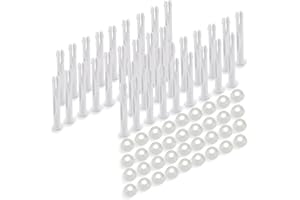 Vypart Lot de 36 goupilles et joint d'étanchéité 25018 de 7 cm pour piscines rondes Intex à cadre métallique de 4 m à 7 m