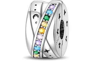 YIXUAN Perle en argent 925 compatible avec les bracelets Pandora Bijou cadeau pour femme idée cadeau pour maman, voyage ou anniversaire