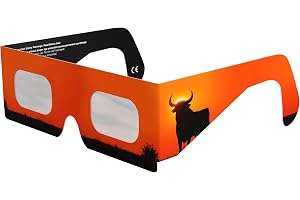 Solförmörkelseglasögon CE ISO 12312-2 | Skyddsglasögon Solobservation