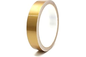 ‎FINEST FOLIA Finest Folia Decorative Strips for Car, Motorcycle, Boat, Model Making, Choice of Colours, Decorative Strips, Side Strips, Adhesive Strips, 10 Metres (Gold Gloss, 20 mm Width)