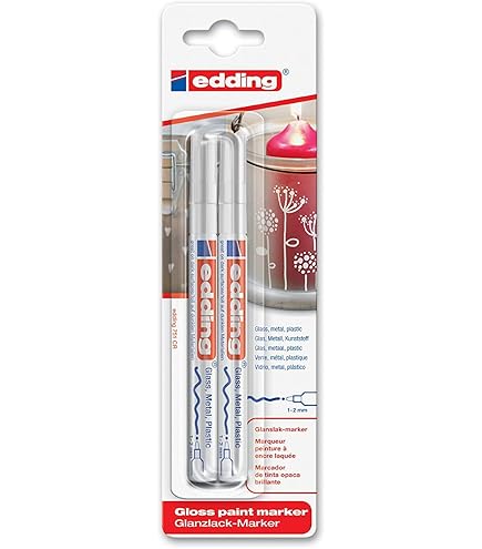 Edding 751 Bullet Tip Paint Marker Fine Black (Pack Of 10) 4-751001 - View #9