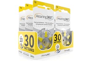 SDU SPECIALISTIDELLUDITO 30 Pile Modello 10 Giallo (PR70) - 5 Confezioni da 6 Batterie per Apparecchi Acustici 1,45V - Pile Acustiche Rayovac Varta Extra