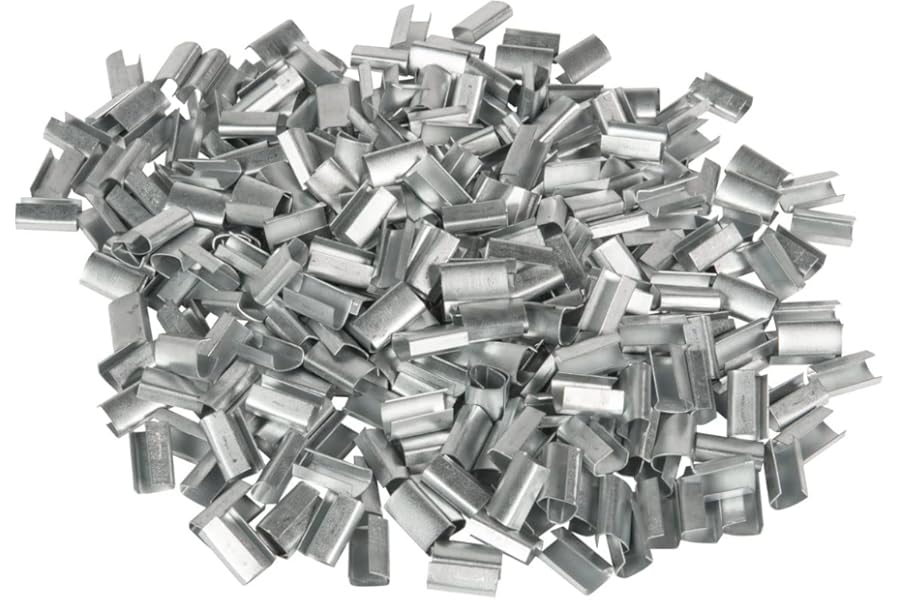 12mm Metal semi-open strapping Seals for Polypropylene Hand Strapping
