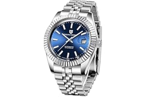 PAGRNE DESIGN Pagani Design Orologio automatico da uomo, movimento automatico giapponese, orologio classico in vetro zaffiro 100 metri, impermeabile, luminoso e affari