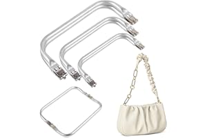 LWMTT 3 Piezas Boquillas para Bolsos 16cm 20cm 25cm Boquillas Monederos Metalicas Cierres para Bolsos de Crochet para Hacer Monedero, Neceser, Bolsas y Otras Manualidades