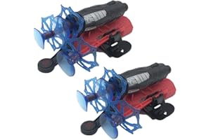 KKPLZZ 2 szt. bohater Web Shooter, dzieci plastikowe cosplay ręka Web Shooter bohater wyrzutnia na nadgarstek zestaw zabawek edukacyjnych dla dzieci, prezent dla fanów