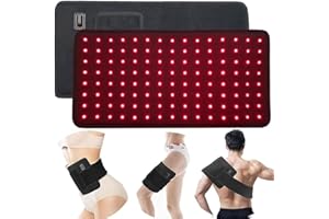 CFITANK Rotlichttherapie-Gürtel, flexibel, tragbar, Kaltlasertherapie, mit Timer für Gelenkmuskeln, Rücken, Beine, Schultern, Taille, Schmerzlinderung