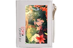 CHENJIRA Die Tagebücher Der Apothekerin Geldbörse Anime Apothecary Diaries Poster Mehrschichtige Geldbeutel Bunt Bedruckte Aufbewahrungstasche (D)