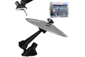 Evadollina Trommel, Schlagzeug Becken, Mini Schlagzeug, Car Crash Becken, Auto Crash Becken, Auto Trommel Lüftungsschlitz, Weihnachtsgeschenke (Silber)