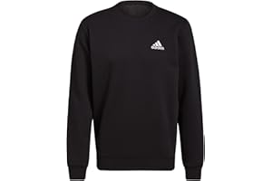 adidas Feelcozy Essentials Fleece Sweatshirt Sudadera de Manga Larga Hombre (Pack de 1)