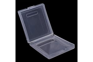 Ruitroliker 10Pcs Clear protective game cartridge case Dust Cover for Gameboy Color GBC