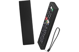 CHUNGHOP YiBiChin Silikonowe etui ochronne do Sony Smart TV RMT-TX100D RMF-TX310E RMT-TX300E, również do pilota zdalnego sterowania Buzz TV, XR4000/XRS4000, silikonowe etui zapobiegające zgubieniu, z paskiem