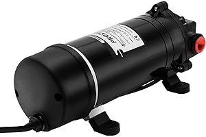 GMSLUU Booster pompa 220v autoadescante pompa domestica piccolo elettrico silenzioso rubinetto booster pompa tubo di aspirazione 3 camere membrana