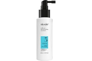 Nioxin System 3 Scalp Treatment for Colored Thinning Hair - Scalp Treatment for Coloured, Dry & Damaged Hair, 100ml