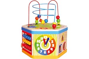 Bino 1 84186 7-In-1 d'Activité Cube - Version Anglaise